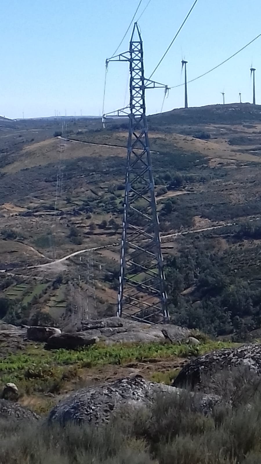 Construção da Linha Aérea a 60 kV entre o Parque Eólico de Vigia e o Posto de Corte de Ribabelide (RND)